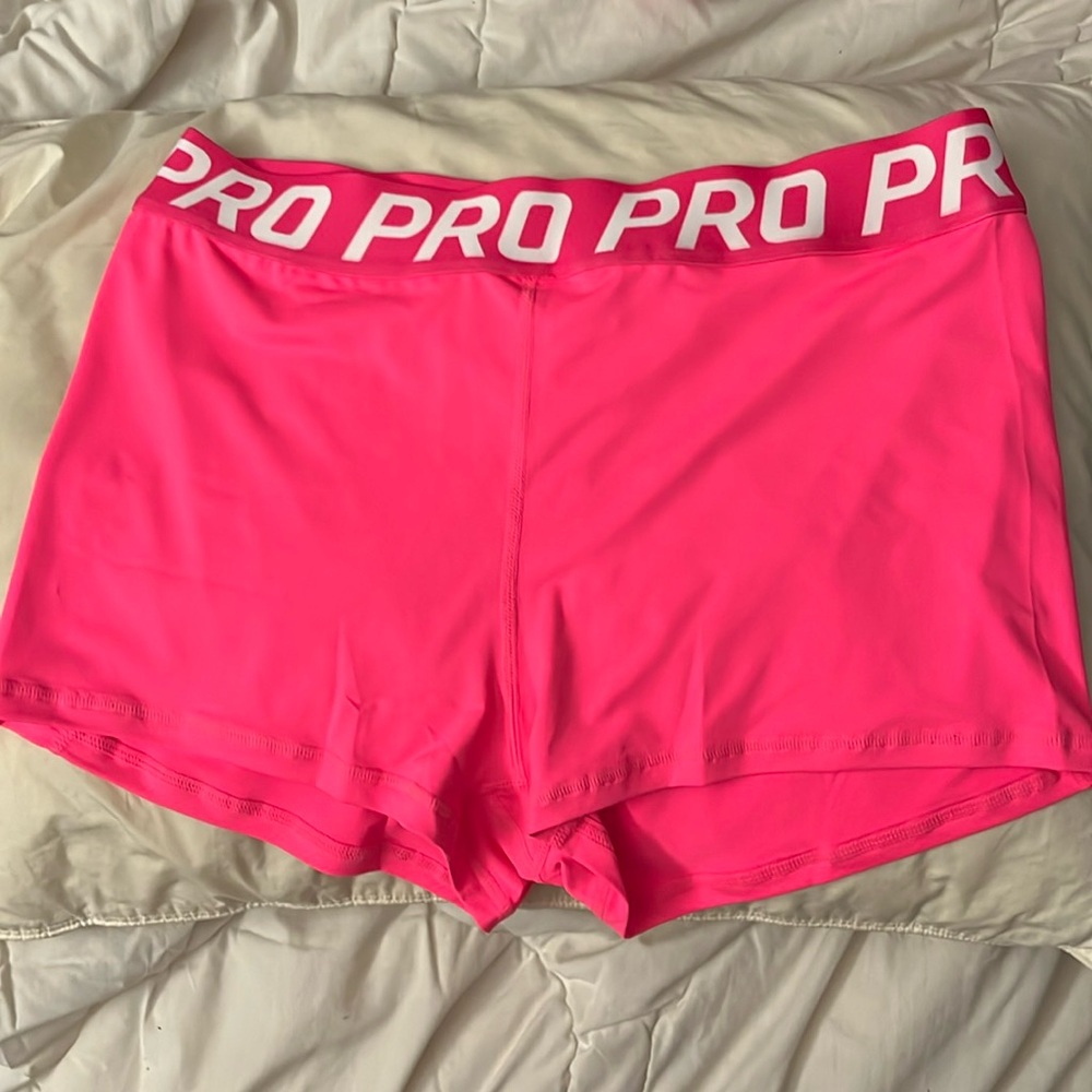 Pink Volleyball Shorts